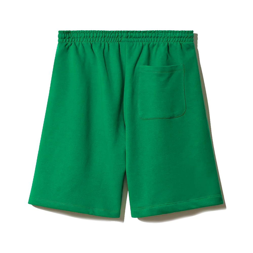 Comme Des Fuckdown Green Cotton Short Comme Des Fuckdown