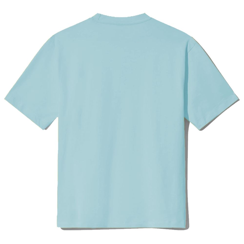 Comme Des Fuckdown Light Blue Cotton T-Shirt Comme Des Fuckdown