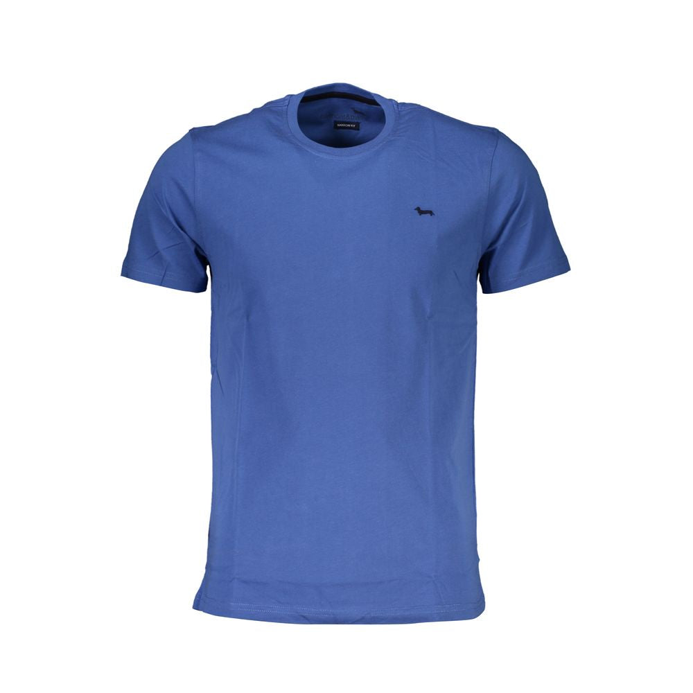 Harmont & Blaine Blue Cotton T-Shirt Harmont & Blaine