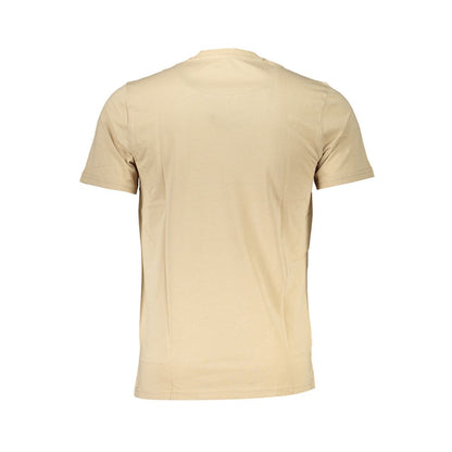 Harmont & Blaine Beige Cotton T-Shirt Harmont & Blaine