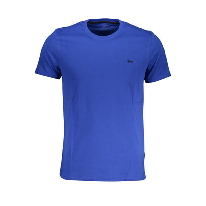 Harmont & Blaine Blue Cotton T-Shirt Harmont & Blaine