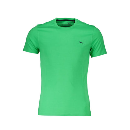 Harmont & Blaine Green Cotton T-Shirt Harmont & Blaine