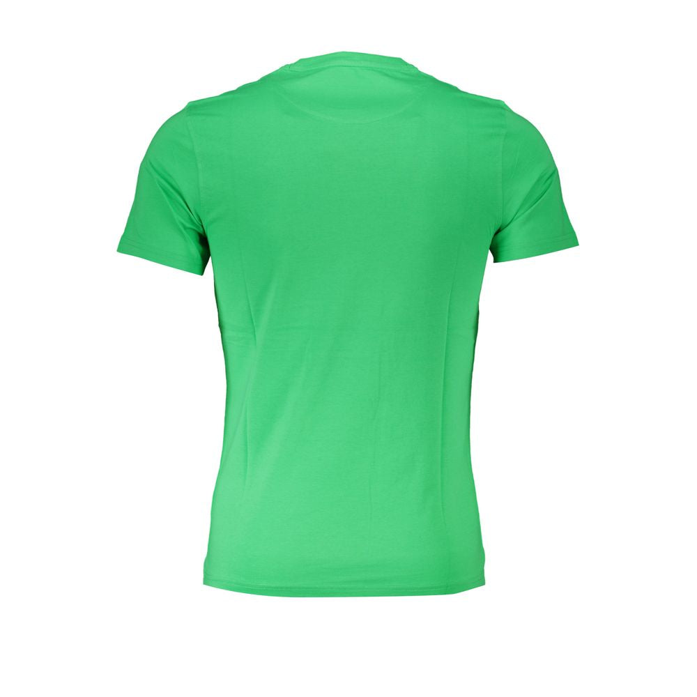 Harmont & Blaine Green Cotton T-Shirt Harmont & Blaine