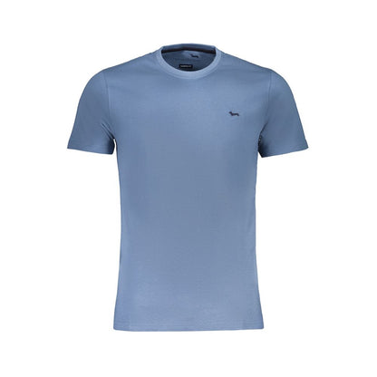 Harmont & Blaine Blue Cotton T-Shirt Harmont & Blaine