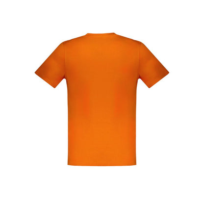 Harmont & Blaine Orange Cotton T-Shirt Harmont & Blaine