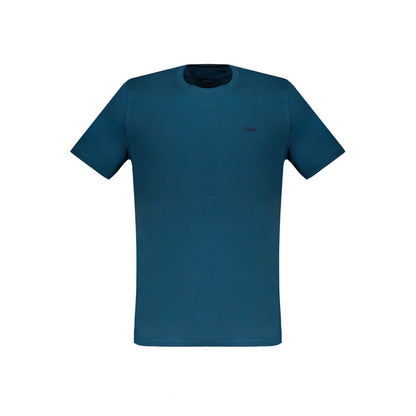 Harmont & Blaine Blue Cotton T-Shirt Harmont & Blaine