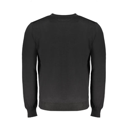 Harmont & Blaine Black Wool Sweater Harmont & Blaine