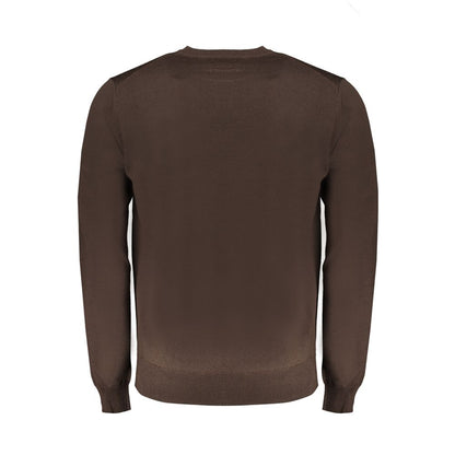 Harmont & Blaine Brown Wool Sweater Harmont & Blaine