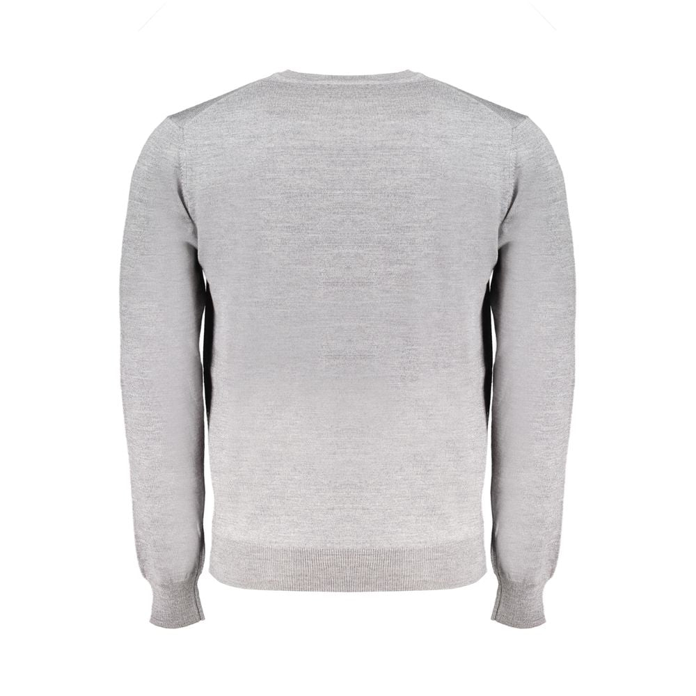 Harmont & Blaine Gray Wool Sweater Harmont & Blaine