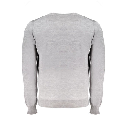 Harmont & Blaine Gray Wool Sweater Harmont & Blaine