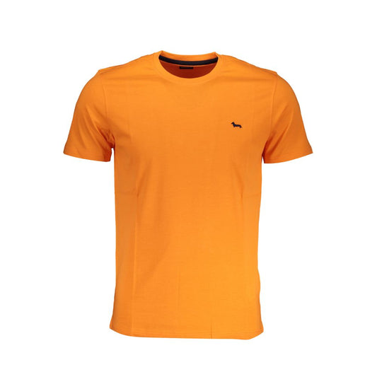 Harmont & Blaine Orange Cotton T-Shirt Harmont & Blaine