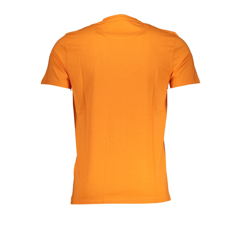 Harmont & Blaine Orange Cotton T-Shirt Harmont & Blaine