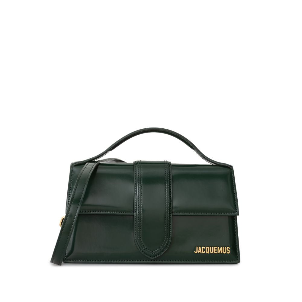 Jacquemus Green Leather Shoulder Bag Jacquemus