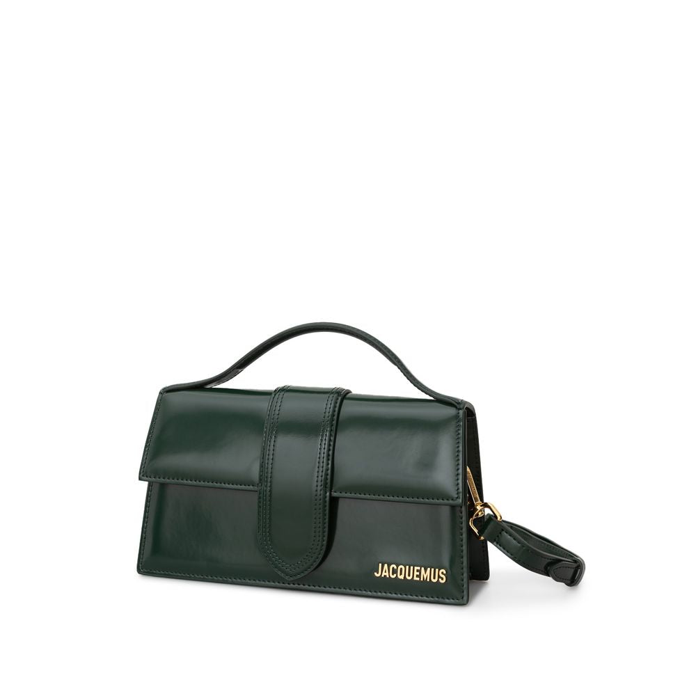 Jacquemus Green Leather Shoulder Bag Jacquemus