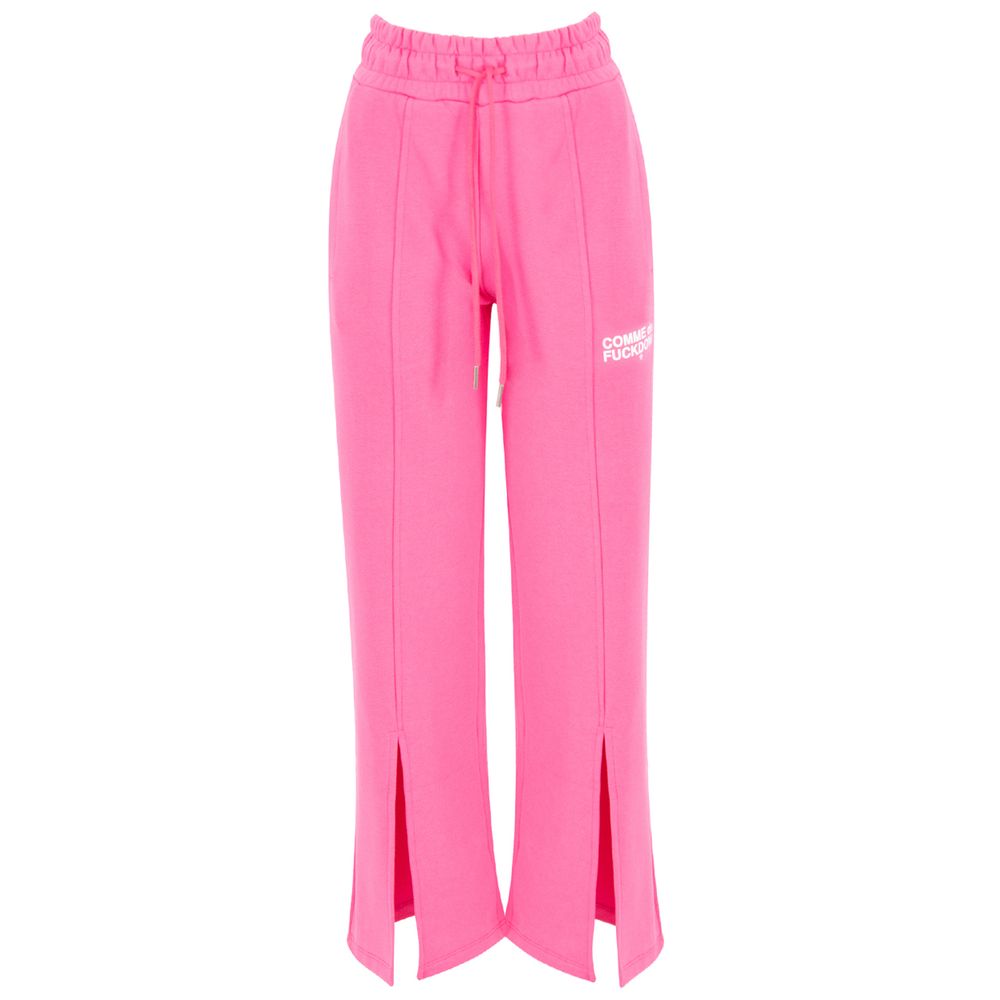 Comme Des Fuckdown Pink Cotton Jeans & Pant Comme Des Fuckdown