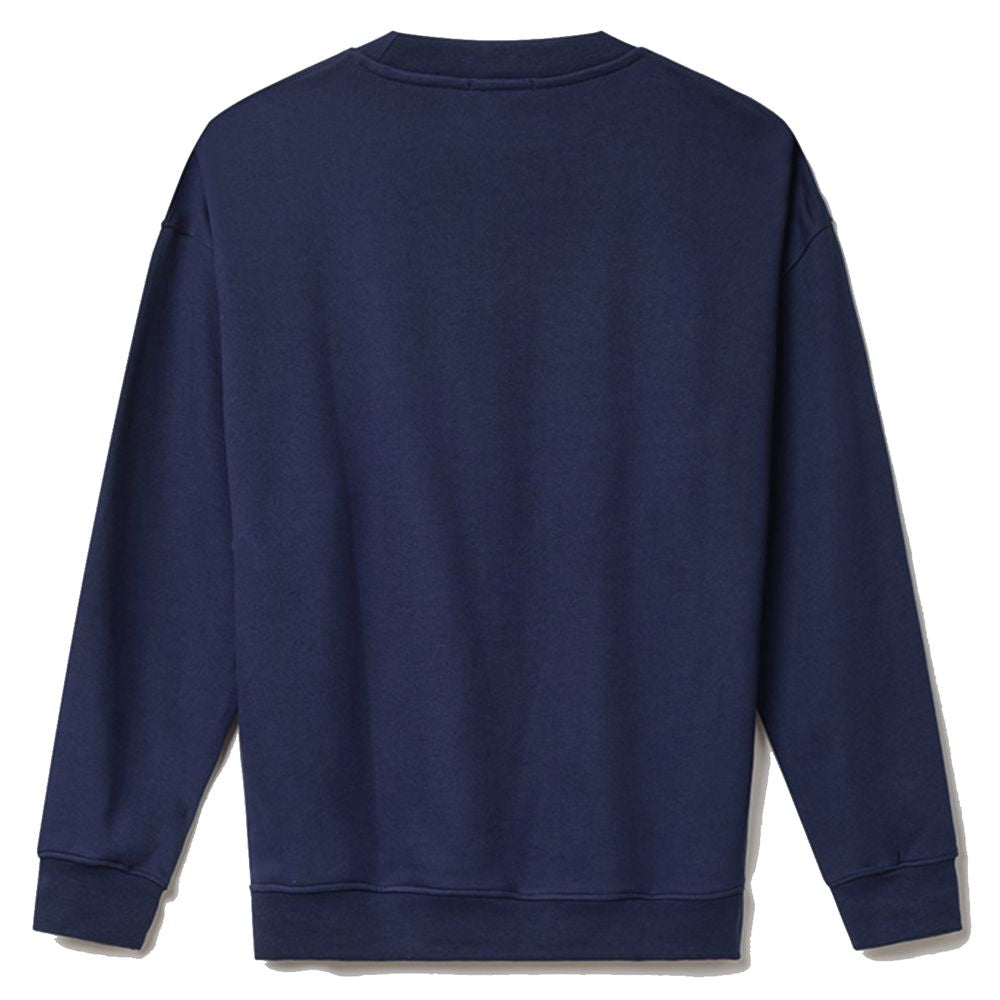 Hinnominate Blue Cotton Sweater Hinnominate