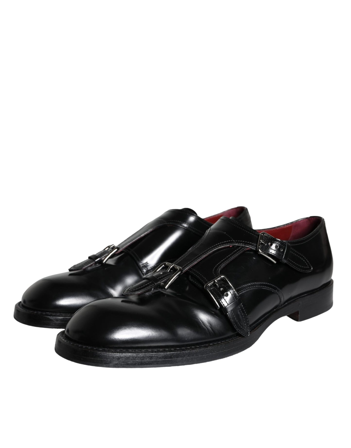 Dolce & Gabbana Black Calf Leather Men Formal Dress Shoes Dolce & Gabbana