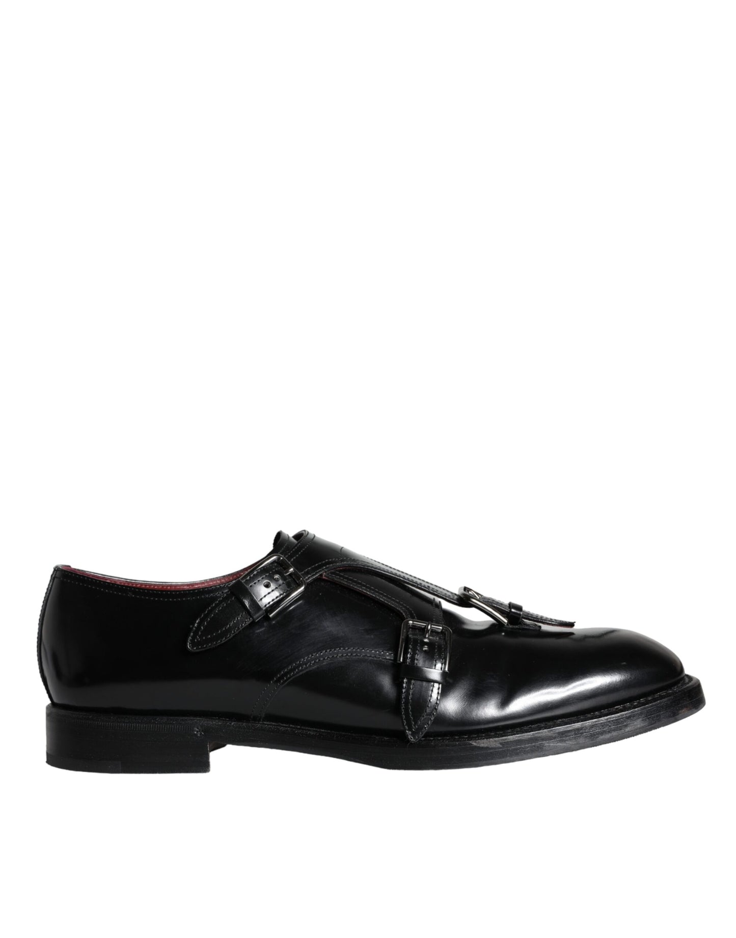 Dolce & Gabbana Black Calf Leather Men Formal Dress Shoes Dolce & Gabbana