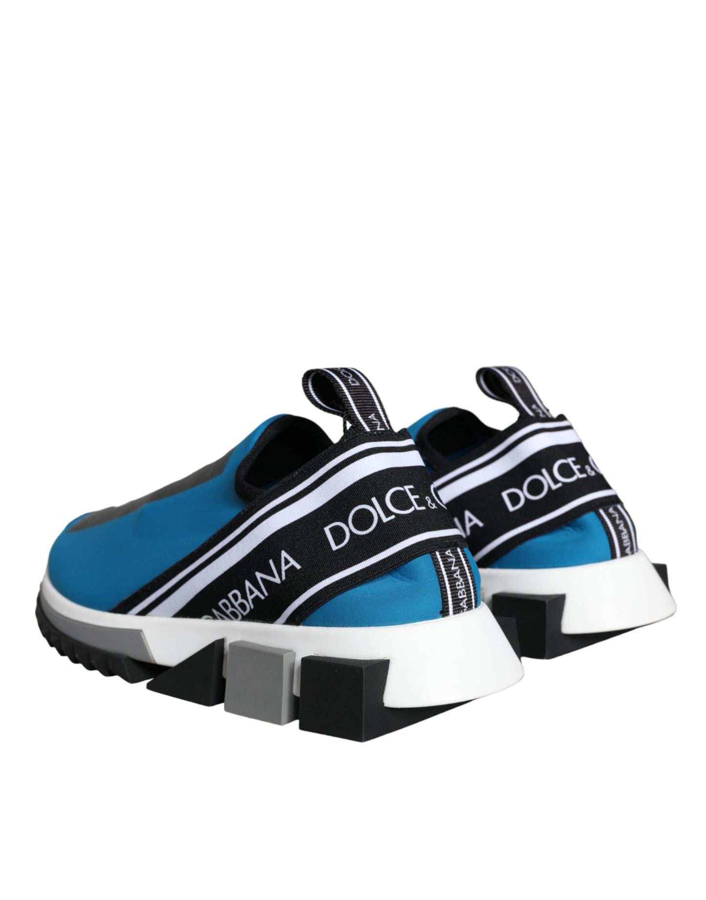 Dolce & Gabbana Blue Logo Low Top Sorrento Men Sneakers Shoes Dolce & Gabbana