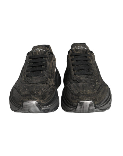 Dolce & Gabbana Black Daymaster Runaway Low Top Sneaker Shoes Dolce & Gabbana