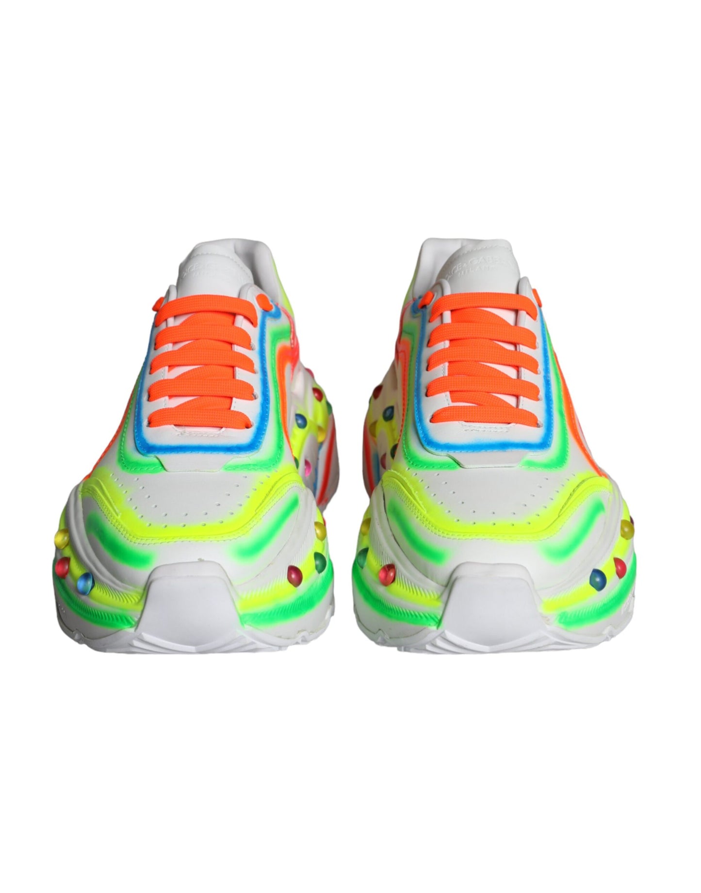 Dolce & Gabbana Multicolor Daymaster LED Lighted Sneaker Shoes Dolce & Gabbana