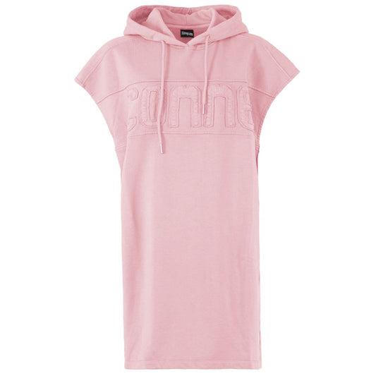 Comme Des Fuckdown Pink Cotton Dress Comme Des Fuckdown