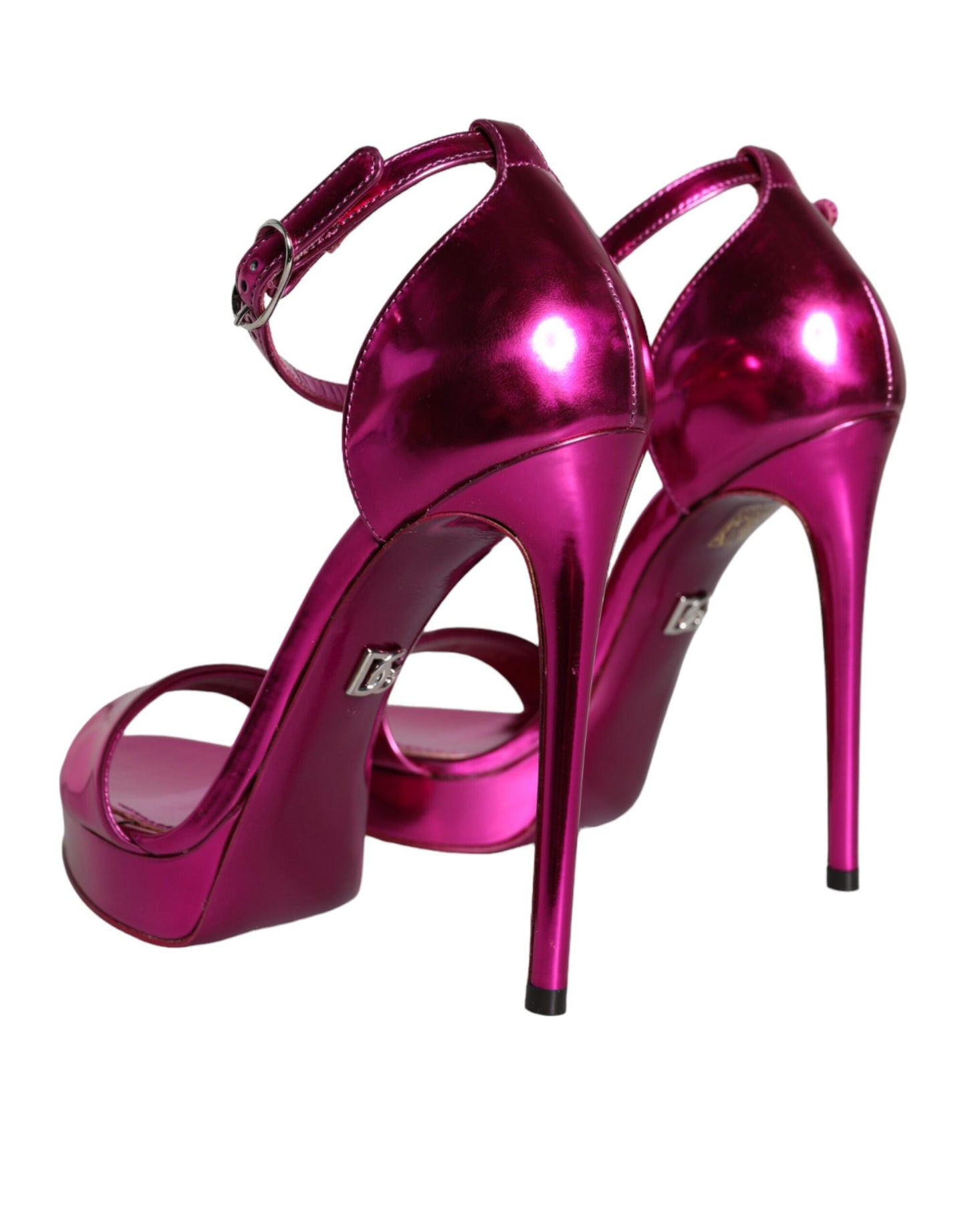 Dolce & Gabbana Fuchsia KEIRA Heels Ankle Strap Sandals Shoes Dolce & Gabbana