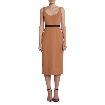 PINKO Brown Polyester Dress PINKO