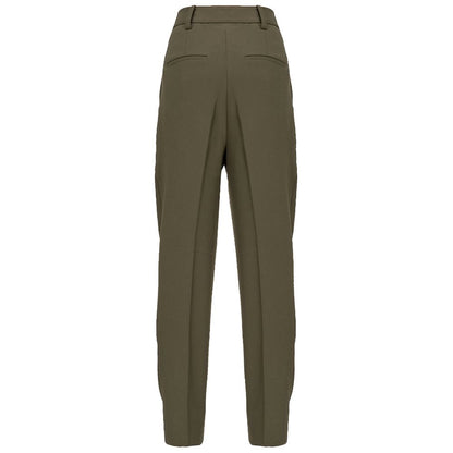 PINKO Green Polyester Jeans & Pant PINKO