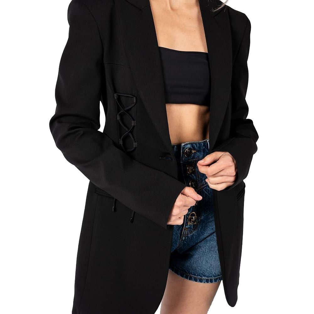 PINKO Black Viscose Suits & Blazer PINKO