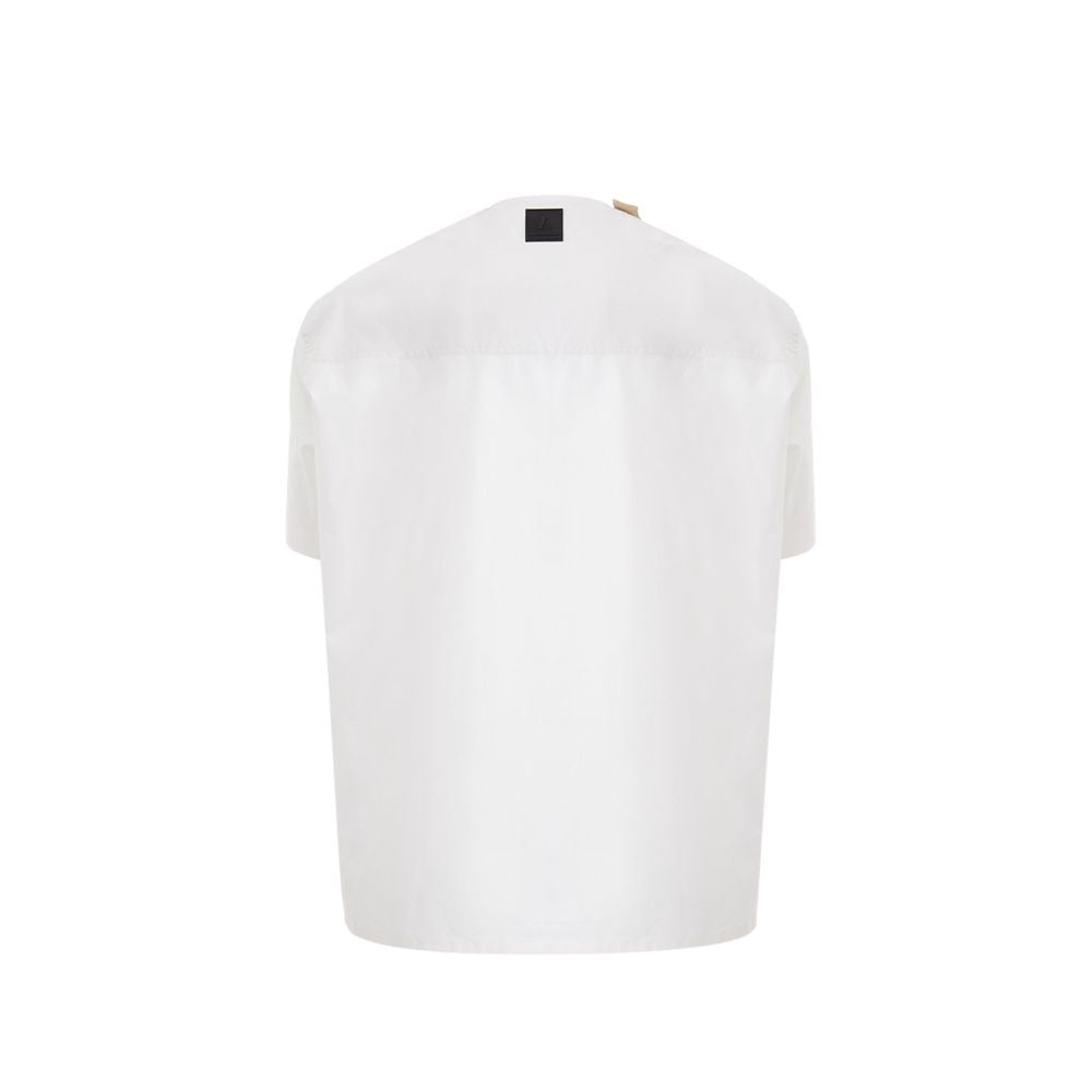 Emporio Armani White Cotton Sweater Emporio Armani