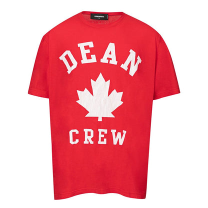 Dsquared² Red Cotton T-Shirt Dsquared²