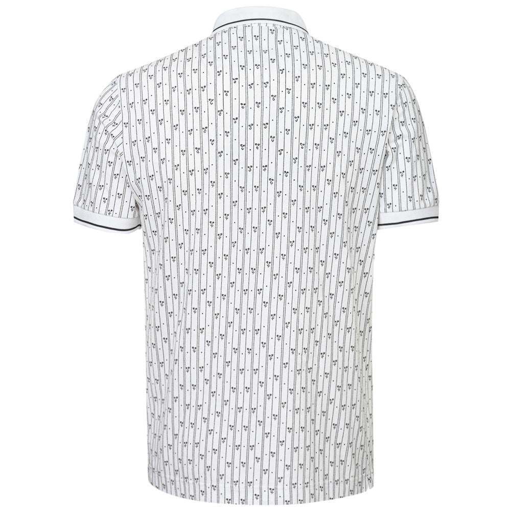 Dolce & Gabbana White Cotton Polo Shirt Dolce & Gabbana