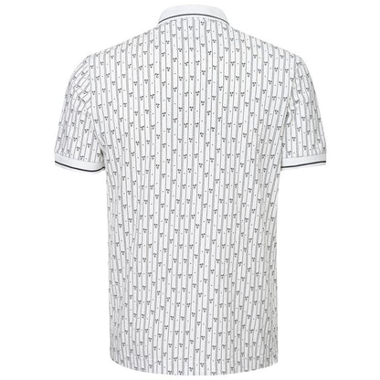 Dolce & Gabbana White Cotton Polo Shirt Dolce & Gabbana