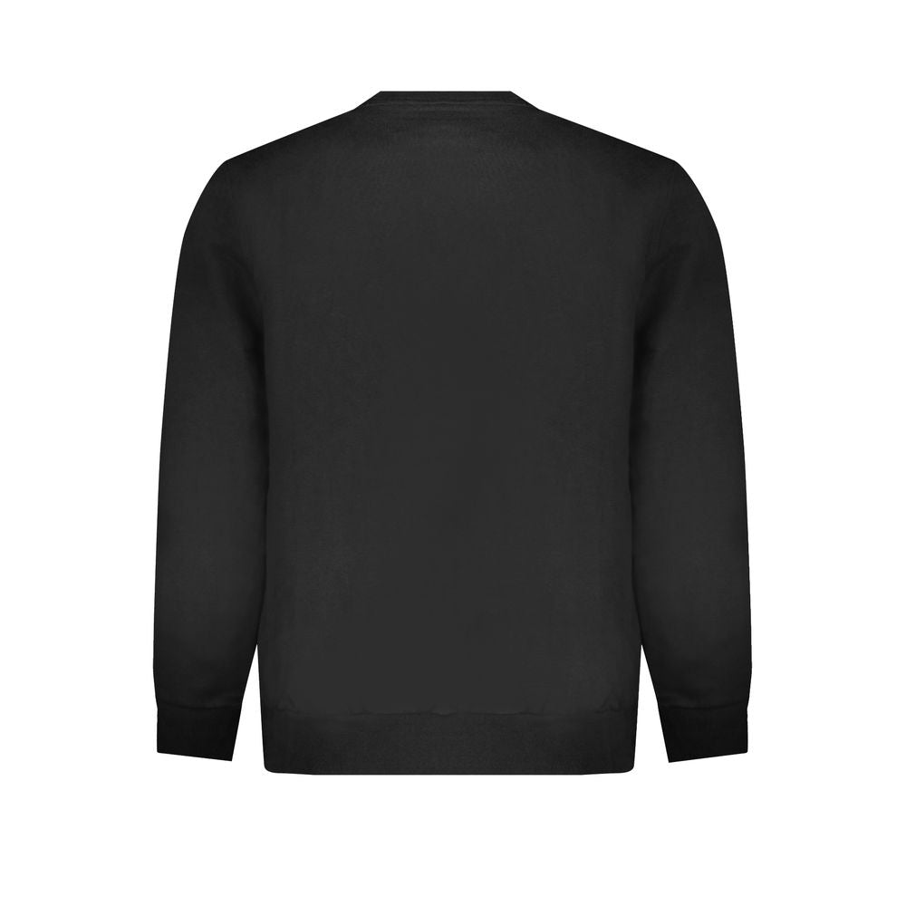 Napapijri Black Cotton Sweater Napapijri