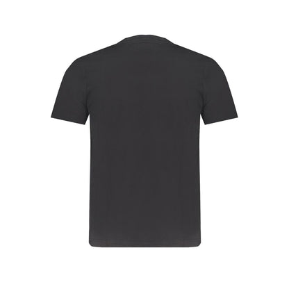 Kappa Black Cotton T-Shirt Kappa