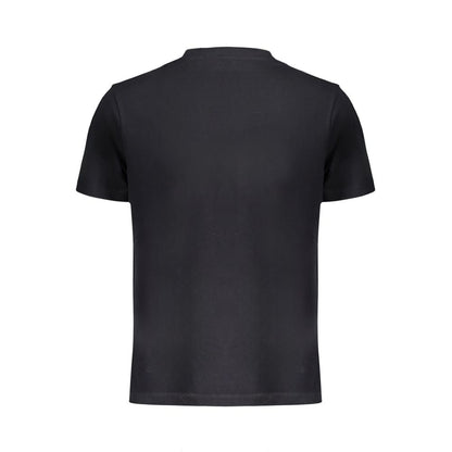 Napapijri Black Cotton T-Shirt Napapijri