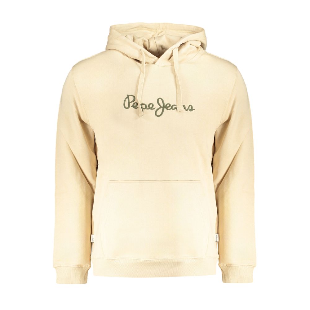 Pepe Jeans Beige Cotton Sweater Pepe Jeans