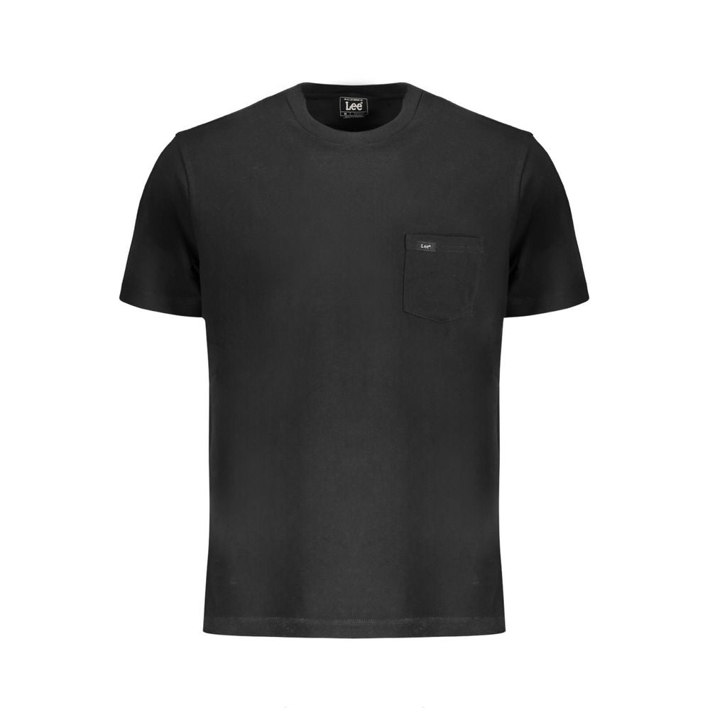 Lee Black Cotton T-Shirt Lee