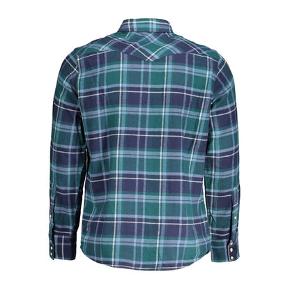 Wrangler Green Cotton Shirt Wrangler