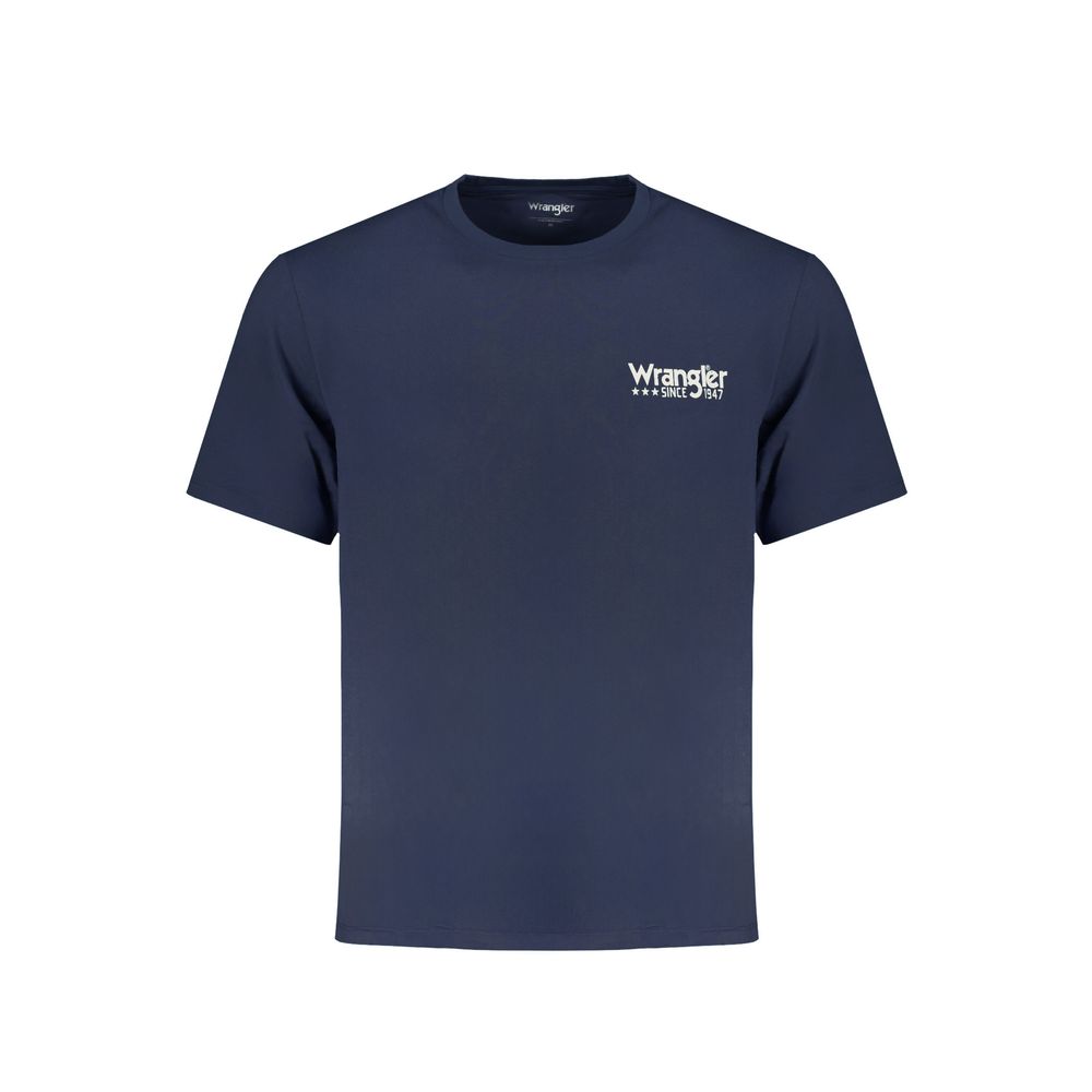 Wrangler Blue Cotton T-Shirt Wrangler