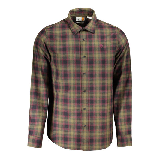 Timberland Green Cotton Shirt Timberland