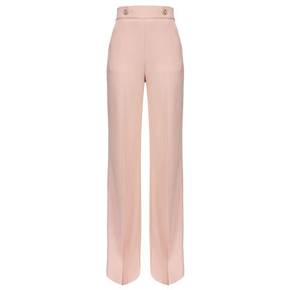 PINKO Pink Polyester Jeans & Pant PINKO