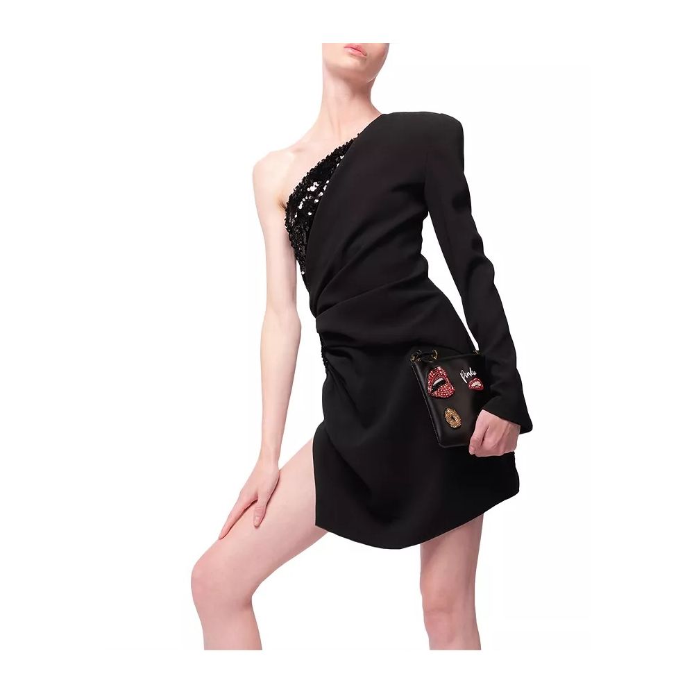 PINKO Black Poliester Dress PINKO