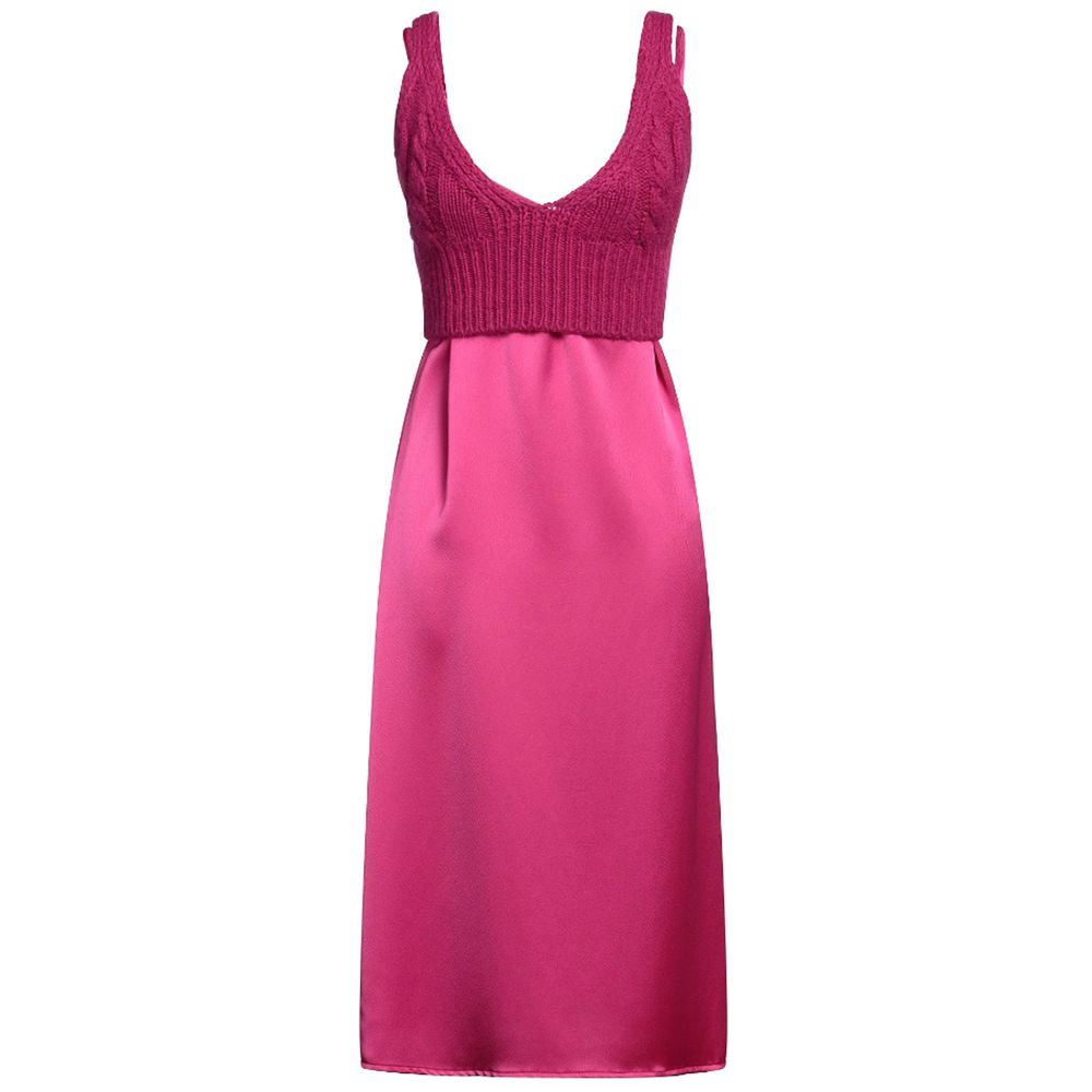 PINKO Fuchsia Polyester Dress PINKO