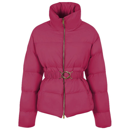 PINKO Fuchsia Nylon Jackets & Coat PINKO