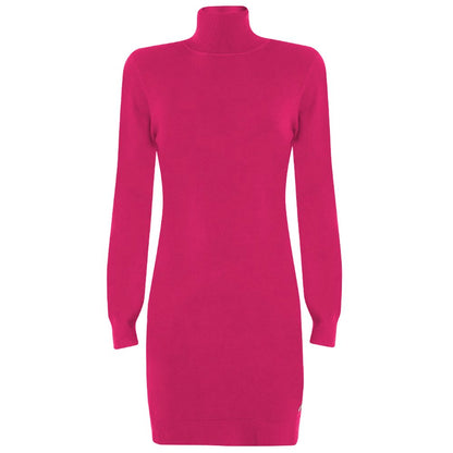 Yes Zee Fuchsia Viscose Dress Yes Zee