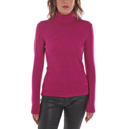 Yes Zee Fuchsia Viscose Sweater Yes Zee