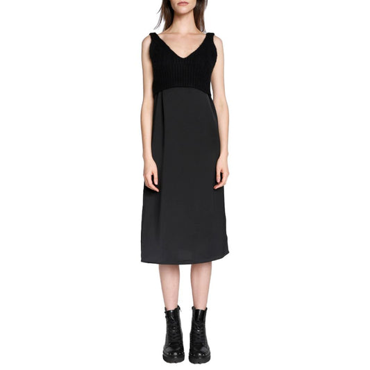 PINKO Black Polyester Dress PINKO