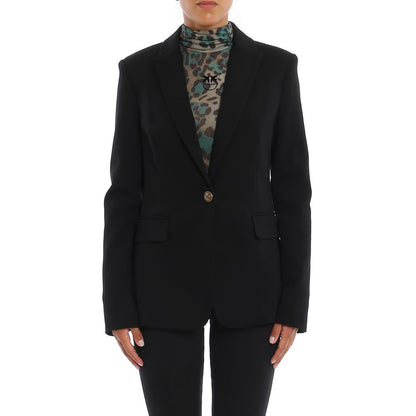 PINKO Black Viscose Suits & Blazer PINKO